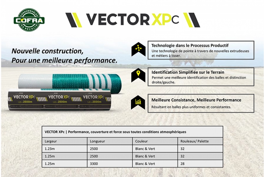 VECTOR XPc: Nouvelle construction, Pour une meilleure performance!
